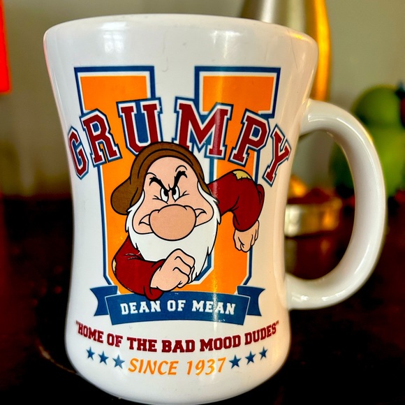 Disney “Grumpy” dwarf coffee mug - Picture 1 of 4